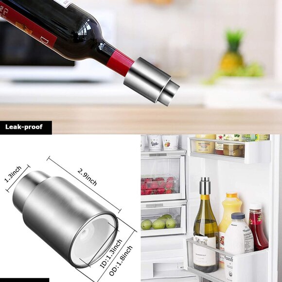Vacu Stopper Wine Saver - Picture 3 of 6